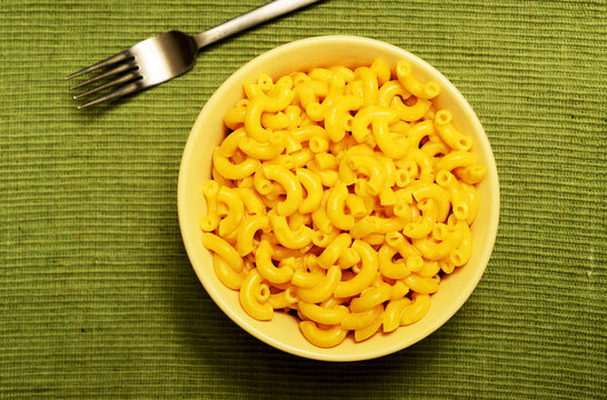 Mac And Cheese With Fork