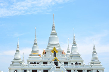 Fototapeta premium Wat Asokaram, Samut Prakan, Thailand