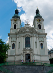 Fototapeta na wymiar Church sv. Mari Magdaleny, Karlovy Vary