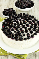 Cheesecake with fresh berries