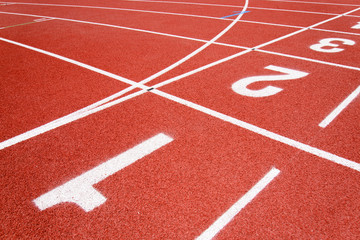 red race for running