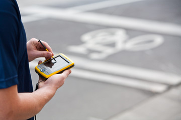 Using a Handheld GPS