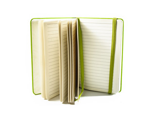 small notebook isolated