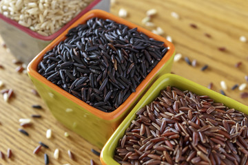 mélange de riz mix-up of rice - 54833816