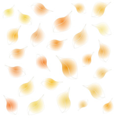 herbst blätter grafik