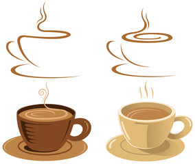 coffee cup icons