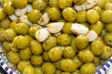 olives vertes