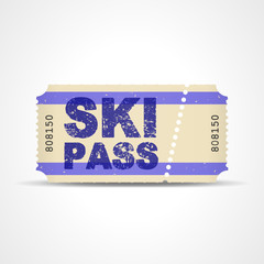ticket v3 ski pass I