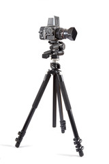 Tr&eacute;pied Photo sur fond blanc