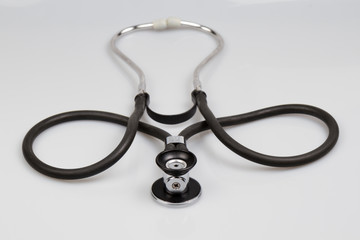 Stethoscope on isolated white background