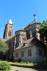Fototapeta na wymiar St Antonius Kirche Bochum