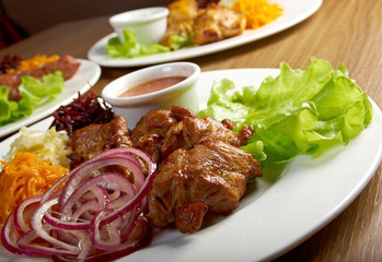 Shashlik (shish kebab)