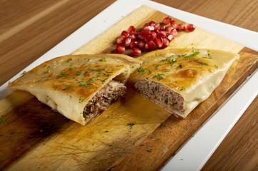 Qutab- baked Chebureki