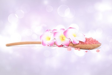 Frangipani plumeria Spa Flower