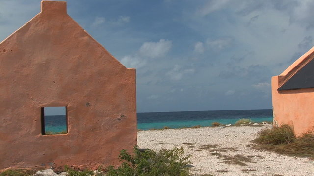 Slave huts on Bonaire