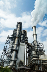 Abgase,Industrieanlage