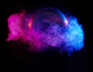 Fotobehang Party lights disco ball © stryjek