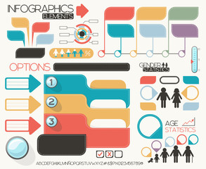 infographic elements vector set