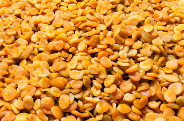 Dried Apricots Background
