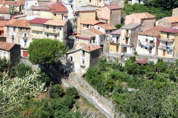 Fototapeta na wymiar Old Homes, South Italy - HD1080