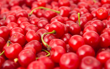 red cherries