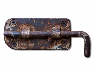 Old lock isolated