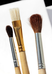 Three Brushes