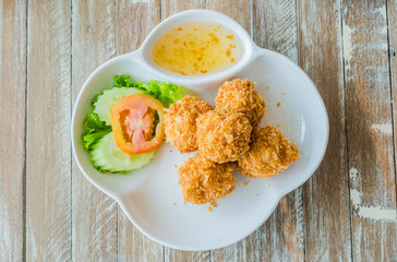 Fried shrimp