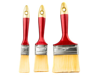 Paint brushes isolated