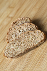 Pain, tranche, céréale, bio, mie, aliment, cuisine, repas