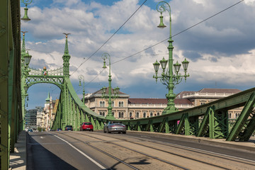 Fototapeta premium Liberty Bridge in Budapest.