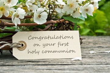 Naklejka premium communion