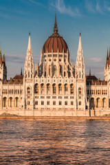 Fototapeta premium The building of the Parliament in Budapest, Hungary