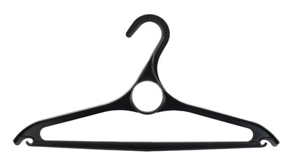Clothes coat hanger isolated