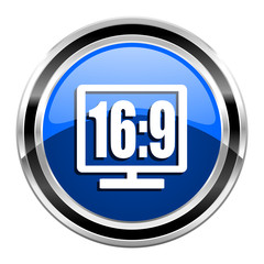 16 9 display icon