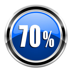 70 percent icon