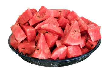 Watermelon slices.