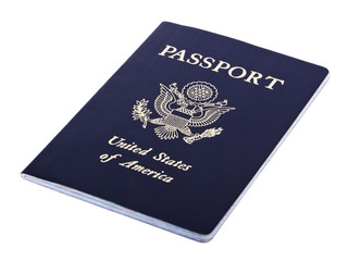 Isolated American Passport