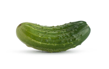 Cucumber isolated. Clipping path