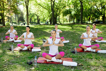 Yoga group