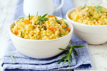 .Cous cous with pumpkin