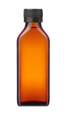 medicine bottle or cosmetic product on white background