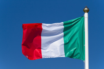 Naklejka na ściany i meble Italian flag