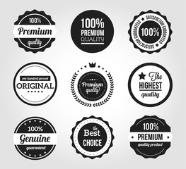 Retro Vintage Badges and Labels