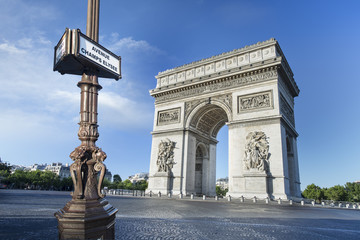 Arc de Triomphe Paris - obrazy, fototapety, plakaty