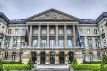 Federal Parliament in Brussels, Belgium