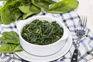 Cooked Spinach
