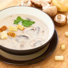 Mushroom cream soup
