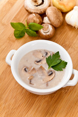 Mushroom cream soup