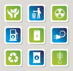 eco energy icons